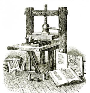 gutenberg presse